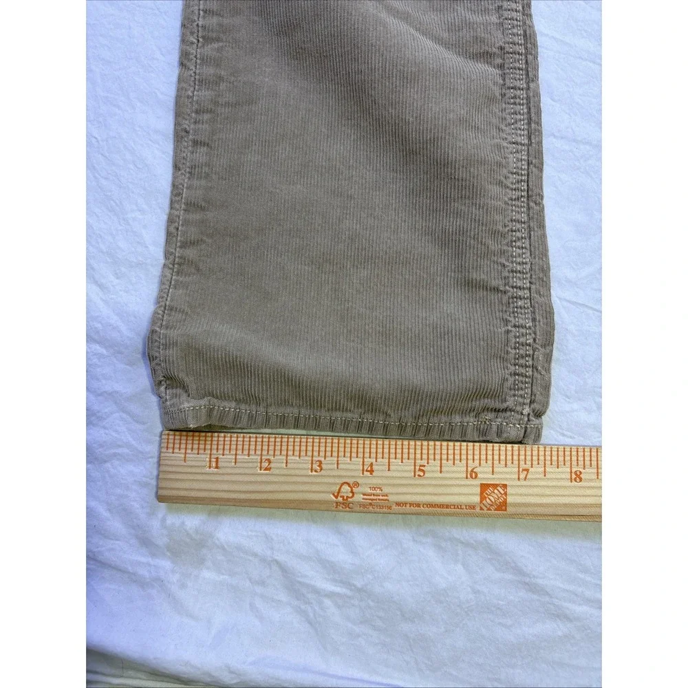 Vintage Banana Republic Corduroy Pants Mens 32x30 Tan Straight 100% Cotton